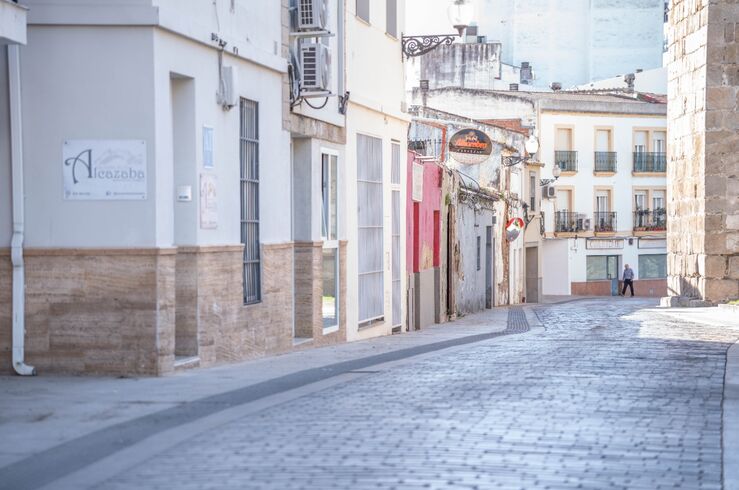 La calle Graciano de Mérida se corta al tráfico desde el próximo lunes y hasta el día 15