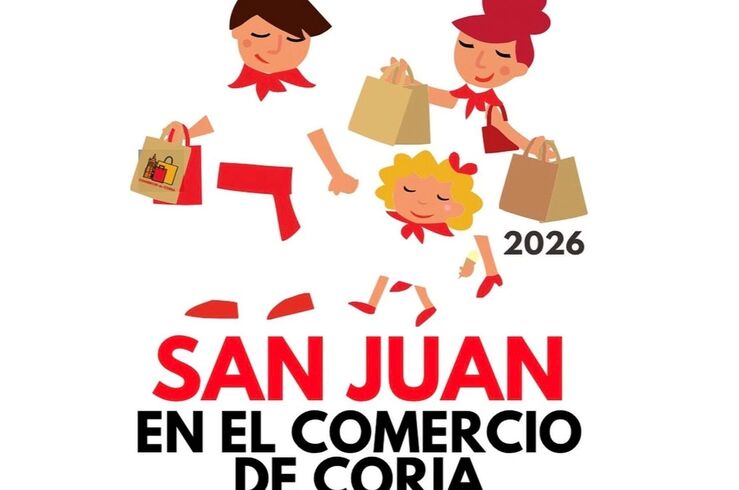 Coria impulsa una nueva campaña de apoyo al comercio local por Fiestas de San Juan