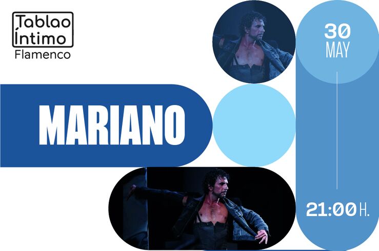 Mariano Bernal actuará el 30 de mayo en el Tablao Íntimo Flamenco