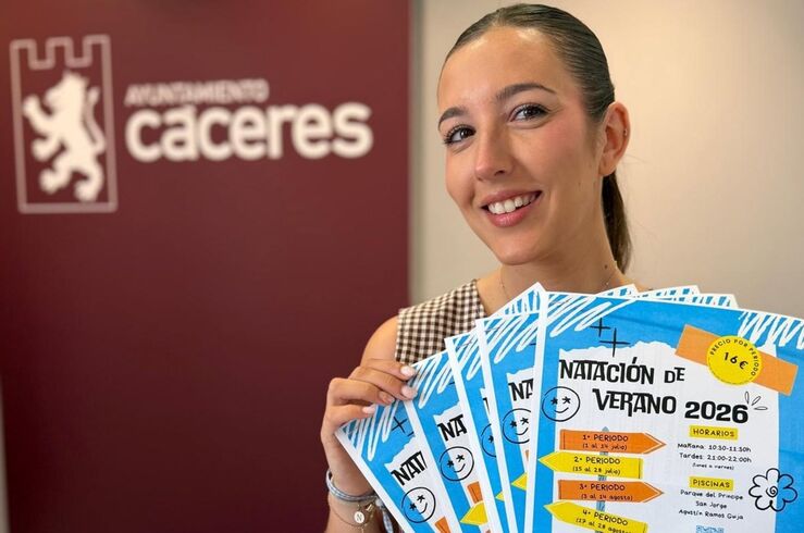 Ayuntamiento Cáceres ofrece 500 plazas para los cursos de natación para todas las edades