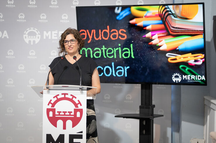 Ayuntamiento de Mérida abre el plazo de ayudas de Material Escolar para el próximo curso