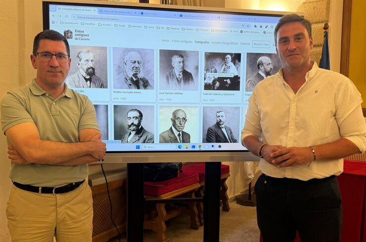 Web de fotografías antiguas de Cáceres que recoge historia de la ciudad y sus habitantes