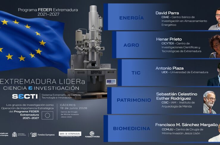 El CCMIJU de Cáceres acogerá encuentro 'Extremadura Lidera Ciencia e Investigación'