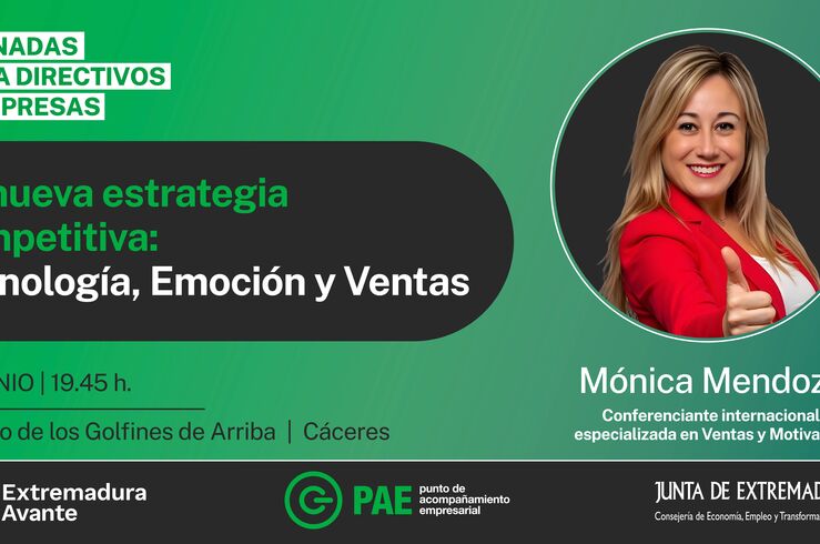 Jornada 'La nueva estrategia competitiva: Tecnología, Emoción y Ventas' con Mónica Mendoza