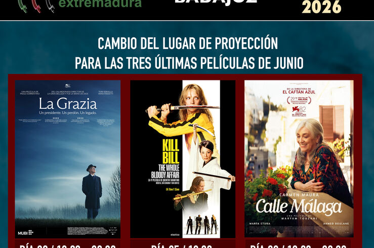 La Filmoteca traslada temporalmente sus proyecciones en Badajoz al edificio de Ibercaja
