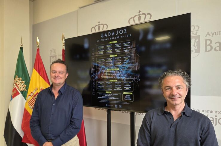 El programa 'Badajoz, la ciudad encendida' ofrecerá 70 actividades desde el 10 de julio