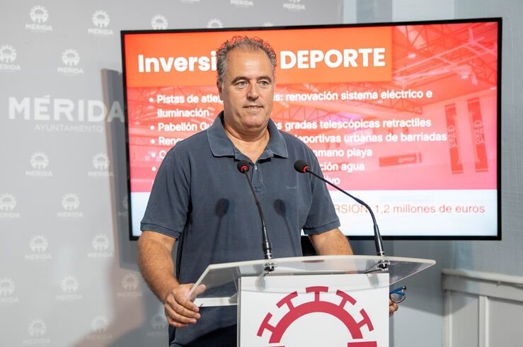 Ayuntamiento Mérida otorga 2,1M€ a nuevos espacios, reformas y renovaciones deportivas