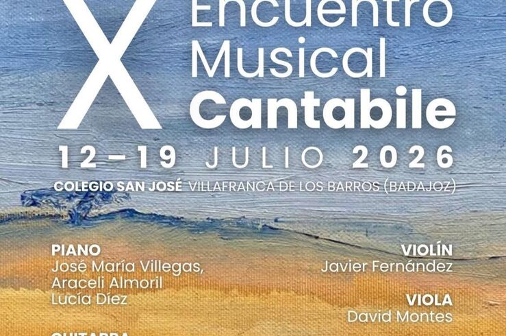 El Encuentro Cantabile ofrece esta semana formación musical especializada en Villafranca
