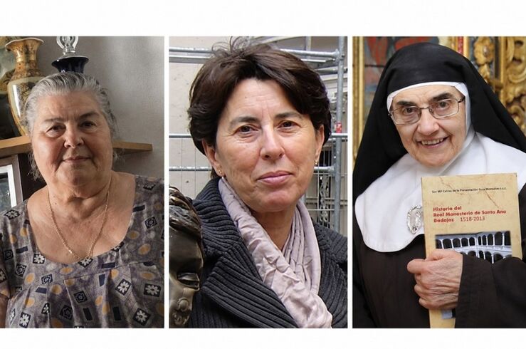 PSOE Badajoz propone a Carmen Alor, Carmen Cienfuegos y sor Celina para reconocimientos
