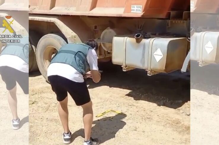Detenida la presunta autora de la sustracción de más de 1.000 litros de gasoil en Logrosán