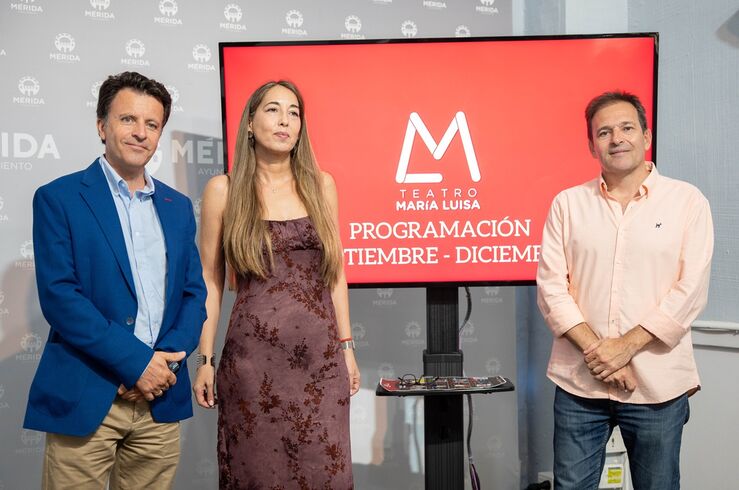Una veintena de espectáculos conforman la programación del Teatro María Luisa de Mérida