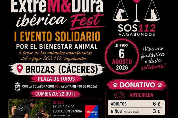 I ExtreM&Dura Ibérica Fest, festival solidario para concienciar contra el maltrato animal