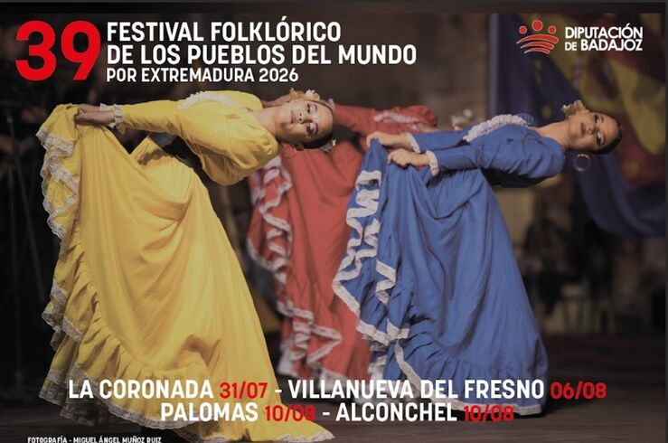 Festival Pueblos del Mundo de Extremadura recala en 4 municipios pacenses con Diputación
