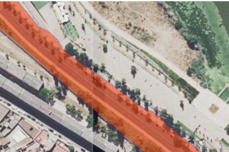 Inicio obras del aparcamiento de Entrepuentes en Badajoz provoca plan especial de tráfico