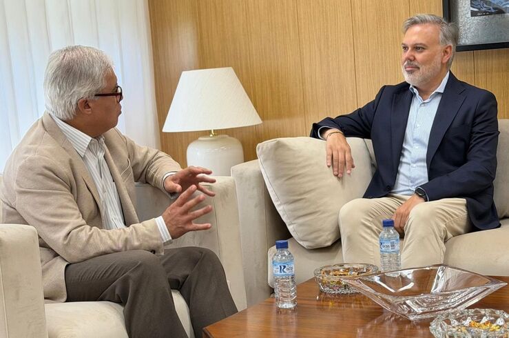 Director Fundación Yuste inicia reuniones con instituciones para abrir vías cooperación