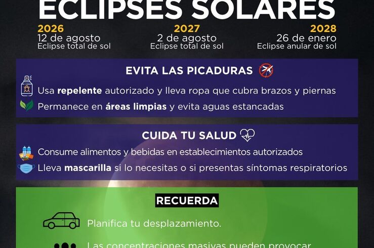 Ayuntamiento Cáceres aconseja seguir indicaciones de seguridad para disfrutar del eclipse