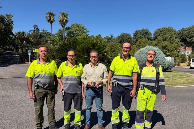 Ayuntamiento Cáceres incorpora tecnología para proteger a trabajadores de golpes de calor