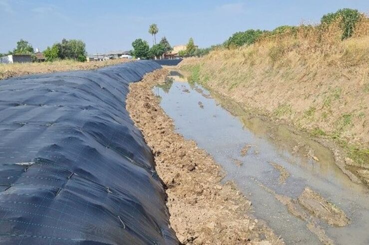 CHG culmina eliminación de la caña común en el arroyo Albarregas a su paso por Trujillanos