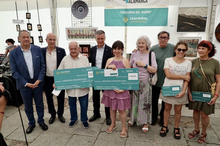 Manuel Carlos Rodríguez es elegido mejor alfarero en XXXVIII Feria Barro de Salamanca