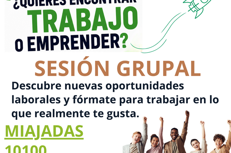 Sesión grupal de Red Autónomos en Miajadas para impulsar la formación y el empleo