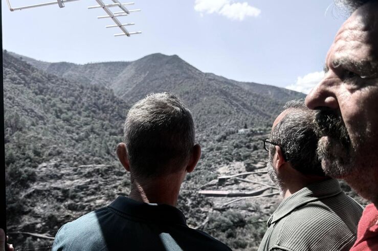 Diputación Cáceres reafirma compromiso acompañar a municipios del incendio de Las Hurdes