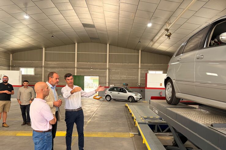 Ramírez elogia el refuerzo de la ITV de Miajadas para acercar el servicio a los ciudadanos