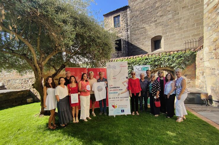Una carrera solidaria unirá los 1.363 km. de las ciudades hermanas de Les Herbiers y Coria