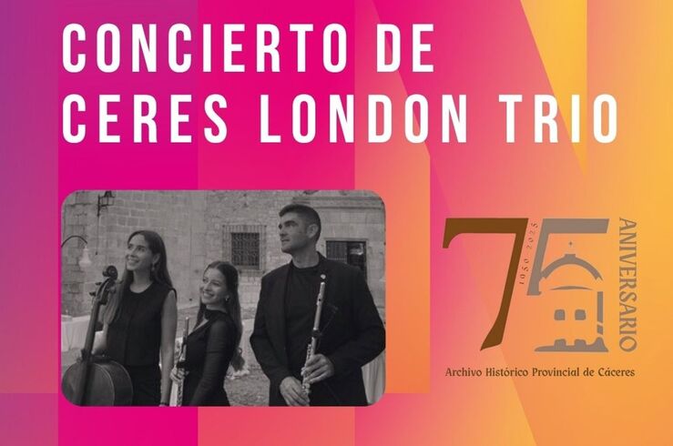 Archivo Provincial Cáceres celebra su 75 aniversario con un concierto de música de cámara