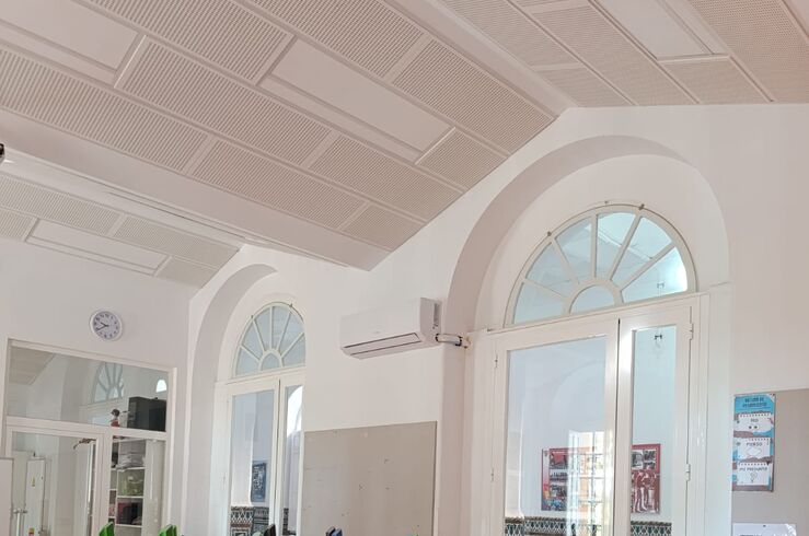 El Colegio San José de Villafranca culmina la climatización integral de todas sus aulas