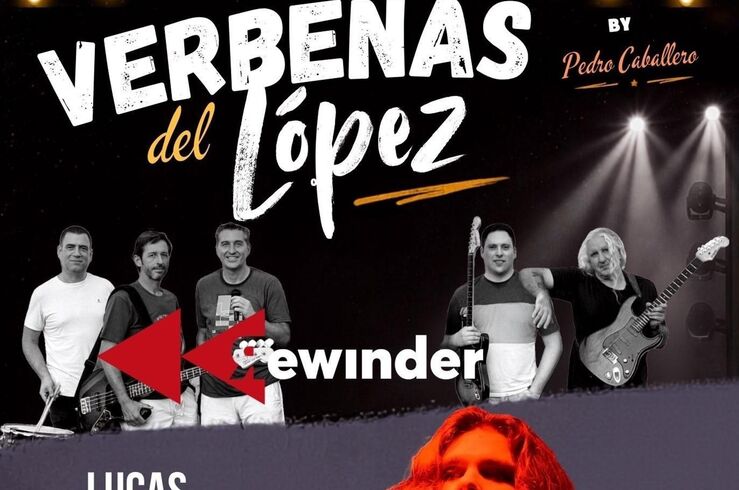 La banda Rewinder despedirá este viernes las Verbenas del López de Ayala en Badajoz