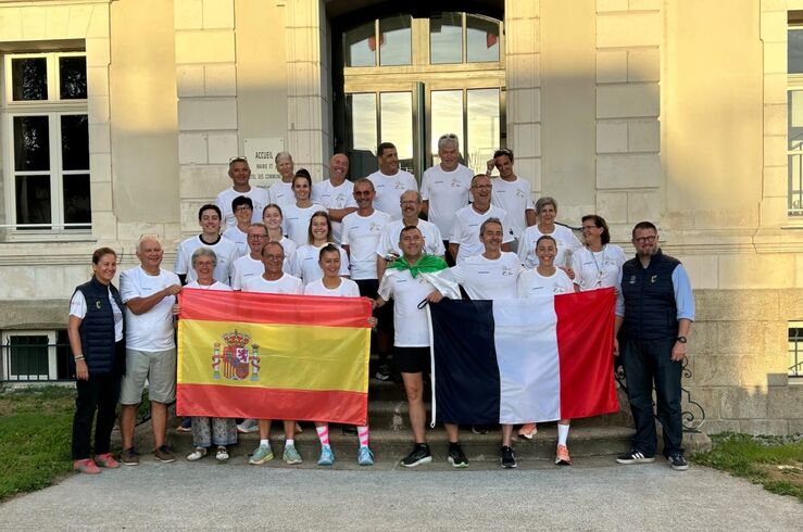 Coria y Les Herbiers refuerzan su hermanamiento con una carrera solidaria de 1.363 kms