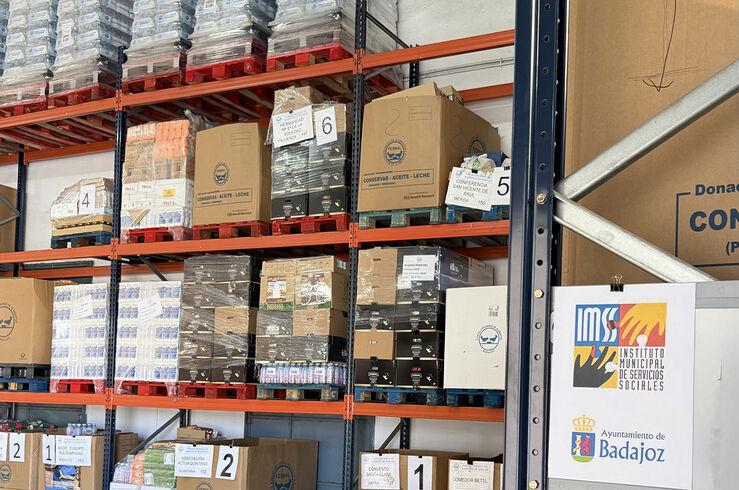 Banco Alimentos Badajoz dona más de 1.300 kg. alimentos al Comedor Social San Vicente Paúl