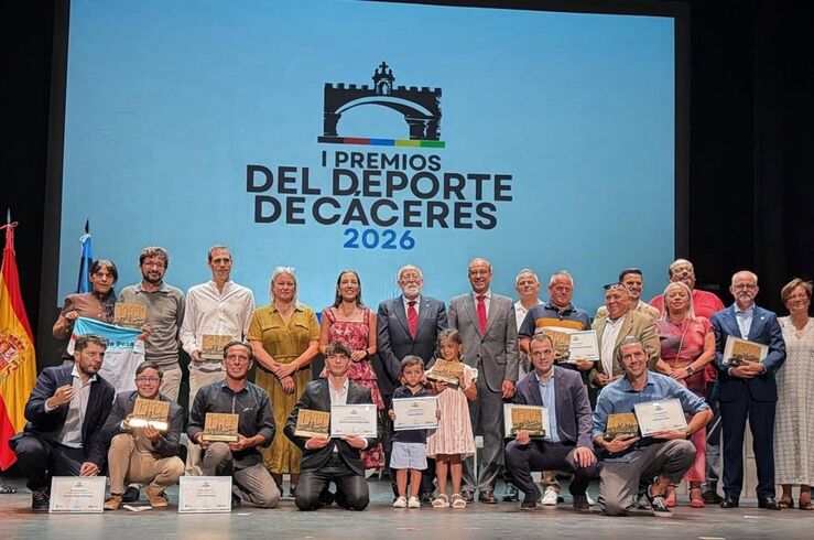 Cáceres reconoce a sus deportistas y entidades más destacadas en Premios del Deporte