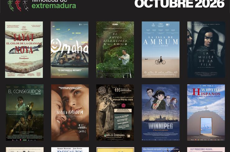 La Filmoteca de Extremadura programa en octubre 11 ciclos y 19 películas 
