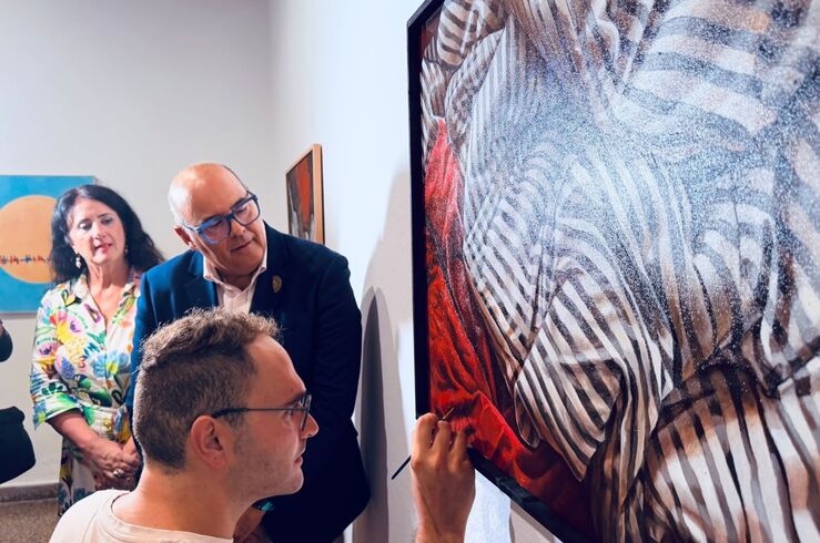 David Palomero gana el premio Evaristo Guerra de pintura con su obra 'Vestigio'