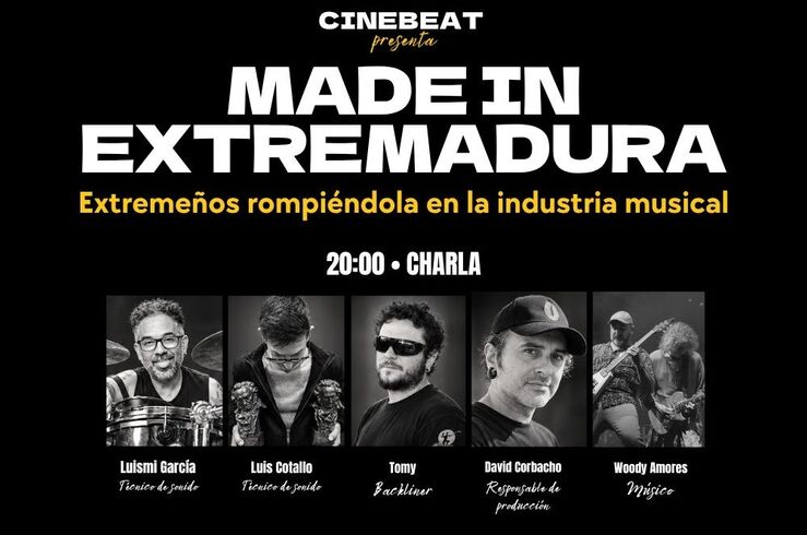 Cinebeat reúne a profesionales industria musical en jornada dedicada al talento extremeño