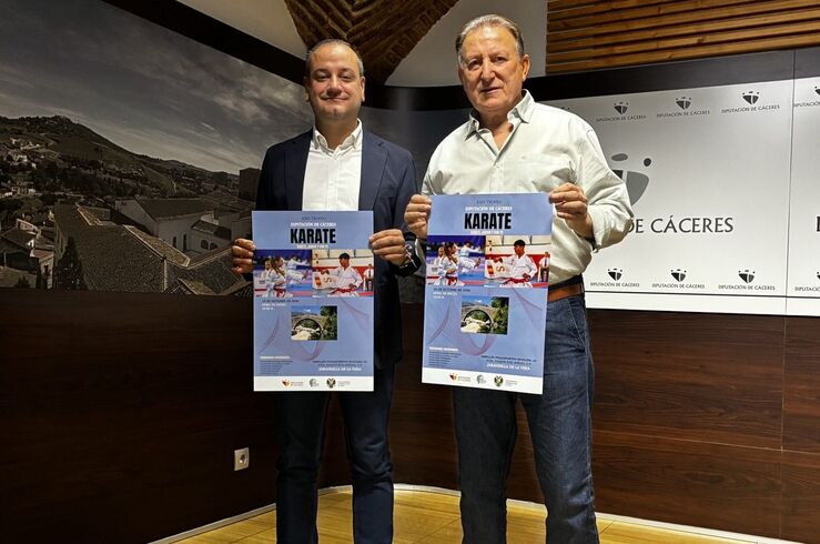 Jarandilla de la Vera reúne a más de 60 karatecas en el XXIV Trofeo Diputación de Cáceres