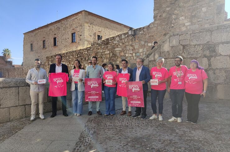 Marcha Rosa de Cáceres reunirá a 5.000 personas en apoyo a mujeres con cáncer de mama