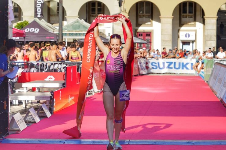 María Romero llevará triatlón extremeño a los Juegos Olímpicos de la Juventud Dakar 2026