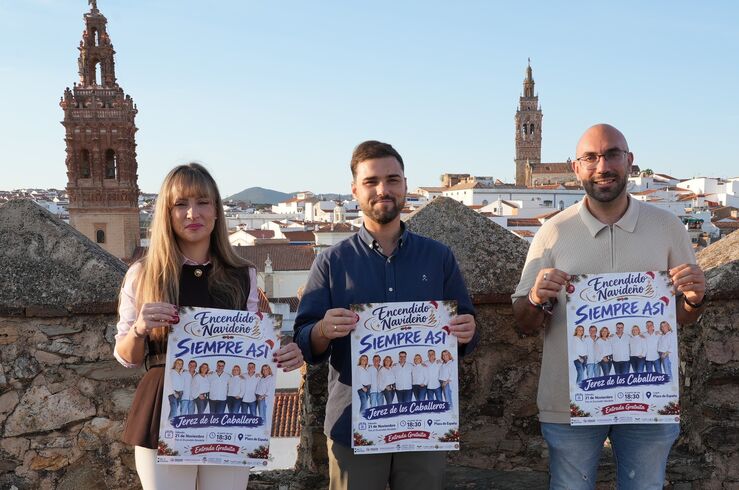Siempre Así inaugurará la Navidad de Jerez de los Caballeros con encendido el 21 noviembre