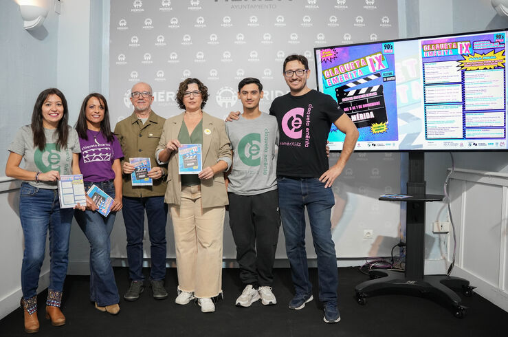 El IX Festival Claqueta Emérita contará con la proyección de los 40 cortos finalistas