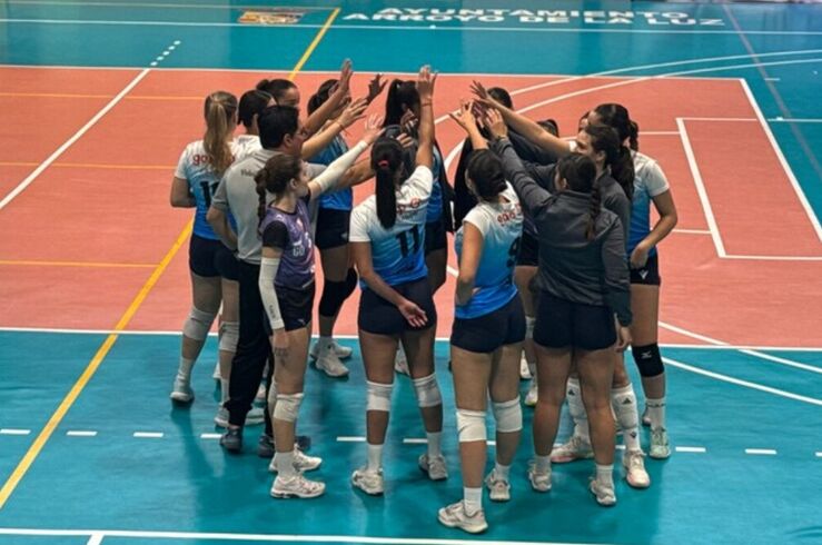Voleibol Arroyo suma su primer set de la temporada, pero no logra superar al CV Aljafería