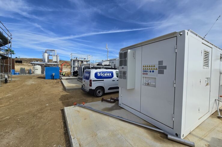 Fricalex avanza en los trabajos eléctricos de una nueva planta de biogás en Zamora