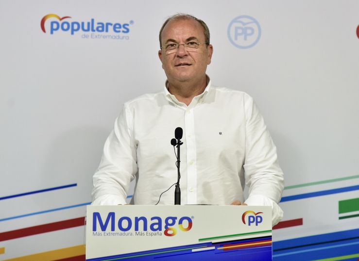 Monago anuncia rescindir concurso del transporte sanitario terrestre si es Presidente