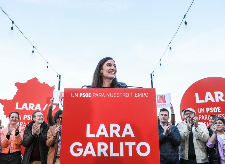 Lara Garlito Preparada para ser la primera secretaria general del PSOE de Extremadura