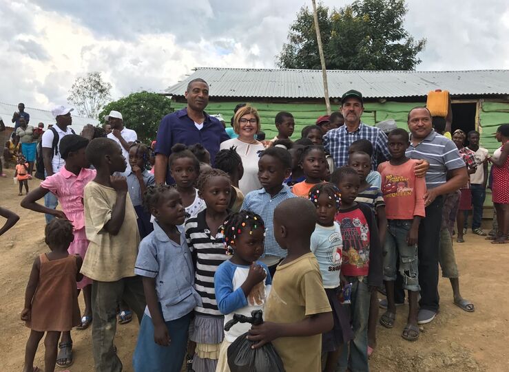 Cordero visita la Regin Fronteriza DominicanaHaitiana