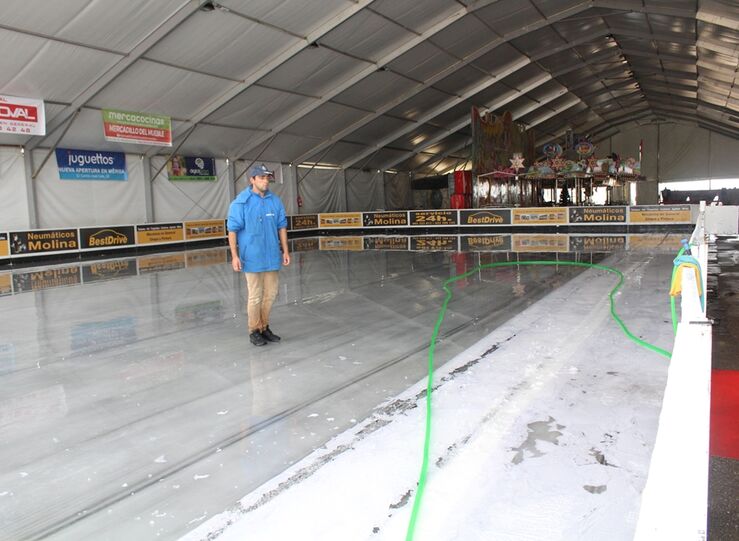 Una gran pista de hielo y actividades el recinto ferial hasta enero