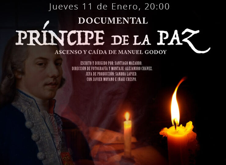Un documental sobre Manuel Godoy se proyectar en Badajoz