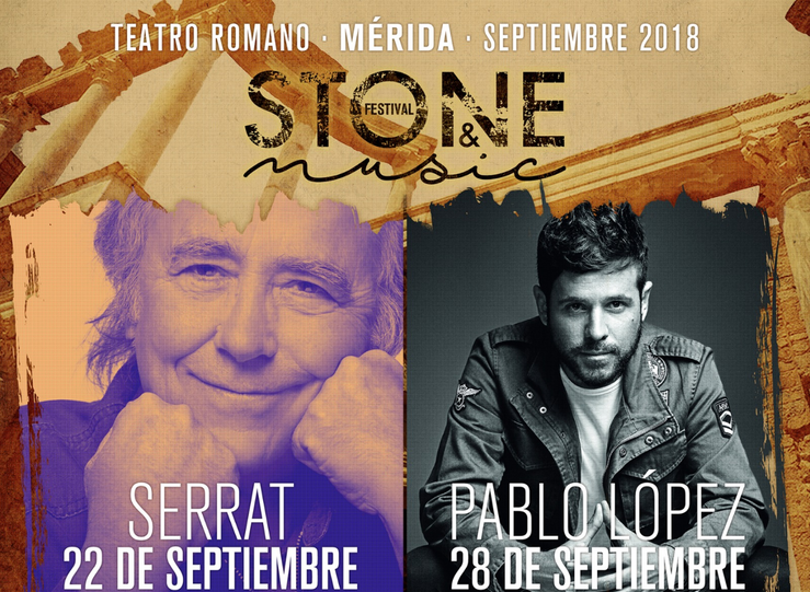 Serrat y Pablo Lpez se suman al cartel del Stone  Music 2018