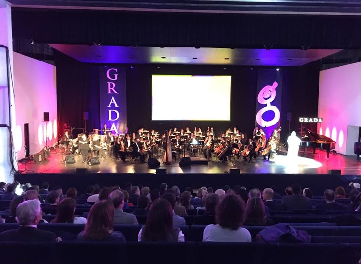 Orquesta de Extremadura Mi Princesa Rett Rubn Tanco o Fexas reciben los X Premios Grada